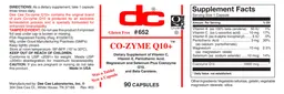 Label for Co-Zyme Q10+
