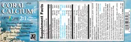 Label for Coral Calcium Plus
