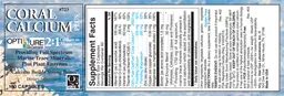 Label for Coral Calcium Plus