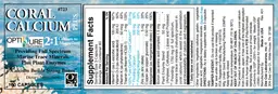 Label for Coral Calcium Plus