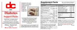 Label for Diabetes Advanced Support Packs