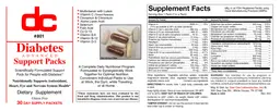 Label for Diabetes Advanced Support Packs