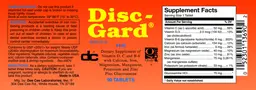 Label for Disc-Gard