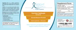 Label for Garcinia Cambogia