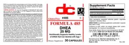 Label for Formula 485