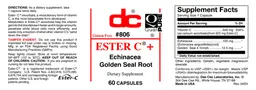 Label for Ester C +