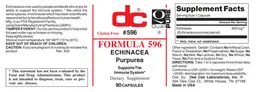 Label for Formula 596