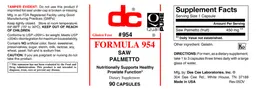 Label for Formula 954
