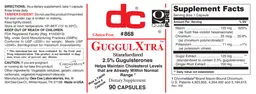 Label for GuggulXtra