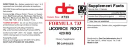 Label for Formula 733