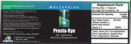 Label for Prosta-Rye