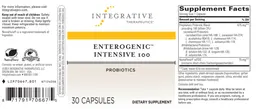 Label for Enterogenic Intensive I00