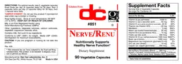 Label for Nerve/Renu