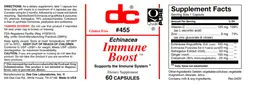 Label for Immune Boost