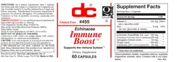 Label for Immune Boost