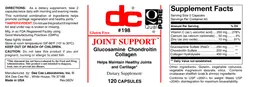Label for Joint Support