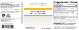Label for Prothrivers Wellness Brain