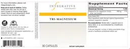Label for Tri-Magnesium