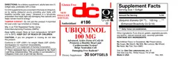 Label for Ubiquinol 100 mg
