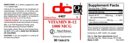 Vitamin B-12 1000 mcg