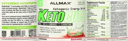 Label for KetoCuts Ketogenic Energy Drink Watermelon