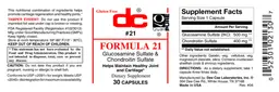 Label for Formula 21