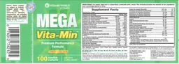 Label for Mega Vita-Min