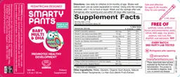 Label for Baby Multi & DHA