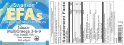 Label for EFAs Superior Essential Fatty Acids