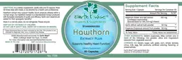 Label for Hawthorn Extract Plus