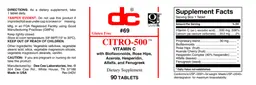 Label for Citro-500