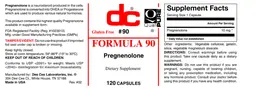 Label for Formula 90