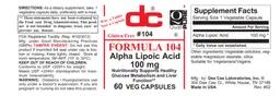 Label for Formula 104