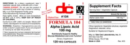 Label for Formula 104