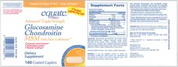 Label for Advanced Triple Strength Glucosamine Chondroitin