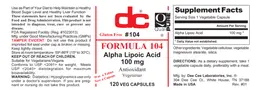 Label for Formula 104