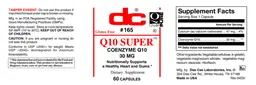 Label for Q10 Super 30 mg