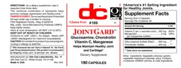 Label for JointGard