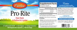Label for Pro-Rite
