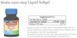 High Potency Biotin 2500 mcg