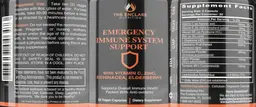 Label for Emergency Immune System Support