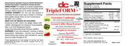 Label for TripleFORM+