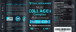Label for Multi Collagen Complex