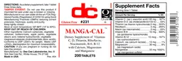 Label for Manga-Cal