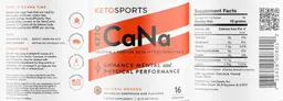 Label for KETO CaNa