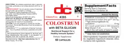Label for Colostrum with Beta Glucan