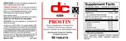 Label for Prostin