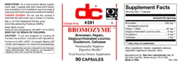 Label for Bromozyme