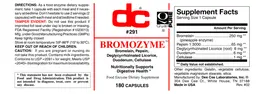 Label for Bromozyme