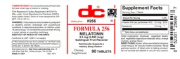 Label for Formula 256
